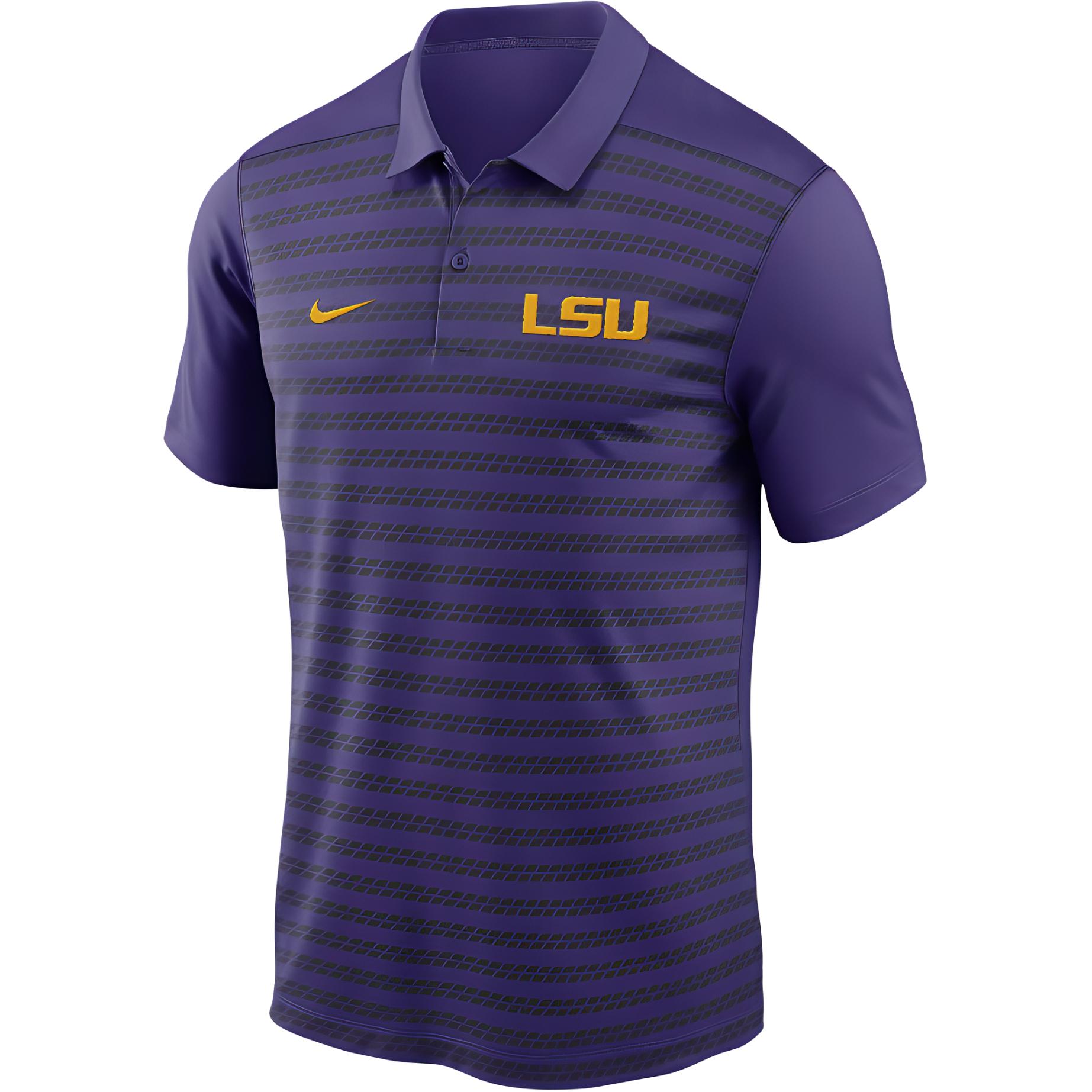 Nike Lsu Tigers Sideline Victory Men's Nike Dri-FIT College Polo