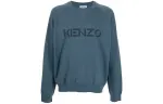 KENZO Sweaters Men's Blue Crew Neck Moderate Other
