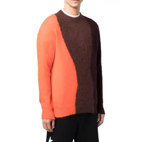 Golden Goose Sweaters Men's Multicolor Crew Neck Moderate