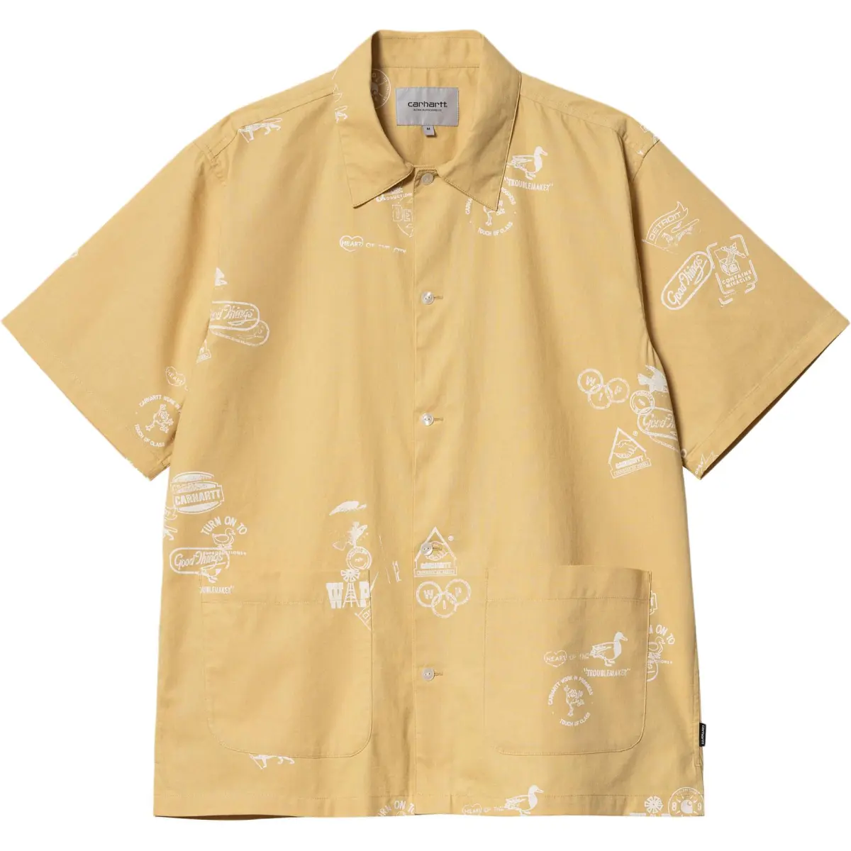 Carhartt WIP Stamp Shirt Men's Yellow