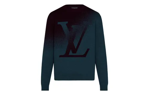 LOUIS VUITTON Sweater Men's Blue