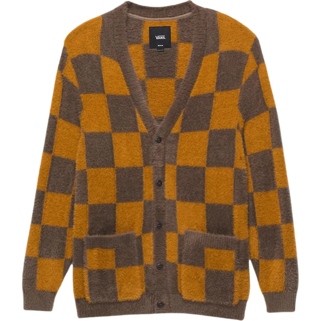 Vans CANFIELD CHECKERBOARD Canfield Shirt Unisex Brown