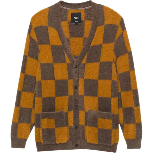 Vans CANFIELD CHECKERBOARD Canfield Shirt Unisex Brown