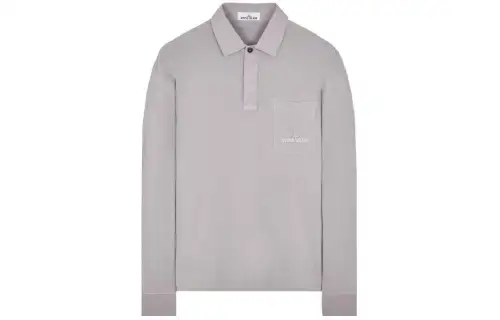 STONE ISLAND Polo Shirt Men's Gray