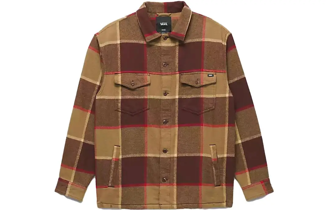 Vans Norbeck Shirts Men's Multicolor Lapel Moderate Shirt
