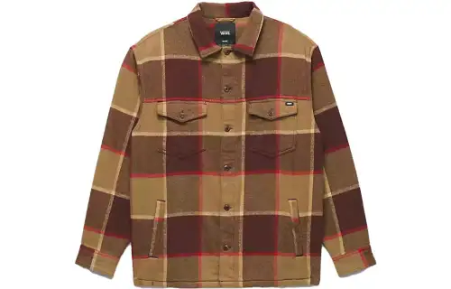 Vans Norbeck Shirts Men's Multicolor Lapel Moderate Shirt