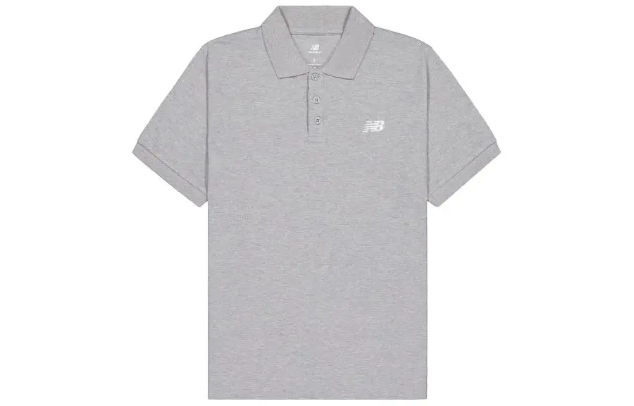 New Balance Polo Shirt Men's Gray