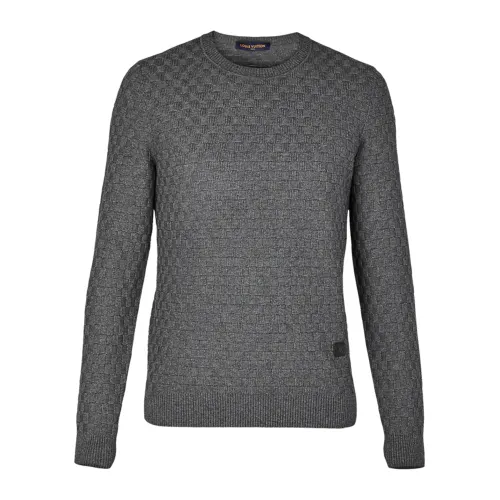 LOUIS VUITTON Sweater Men's Gray