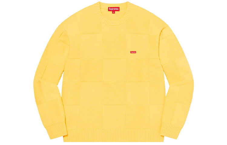 Свитер Supreme SS21 Шахматный (черно-белый)