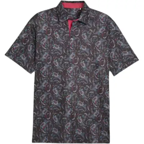 PUMA CLOUDSPUN Polo Shirt Men's Black