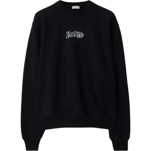Burberry Logo Printed Crewneck Sweatshirt