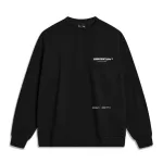 Li Ning Sweatshirts Unisex Black Crew Neck Moderate Regular