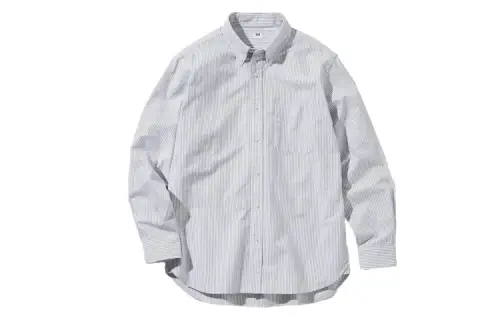 UNIQLO Shirt Men's Asphalt Gray