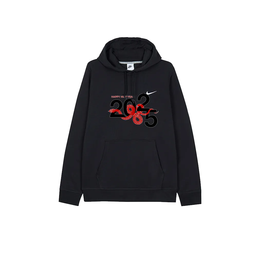 Nike Sweatshirts Men's Black Hooded Moderate Regular