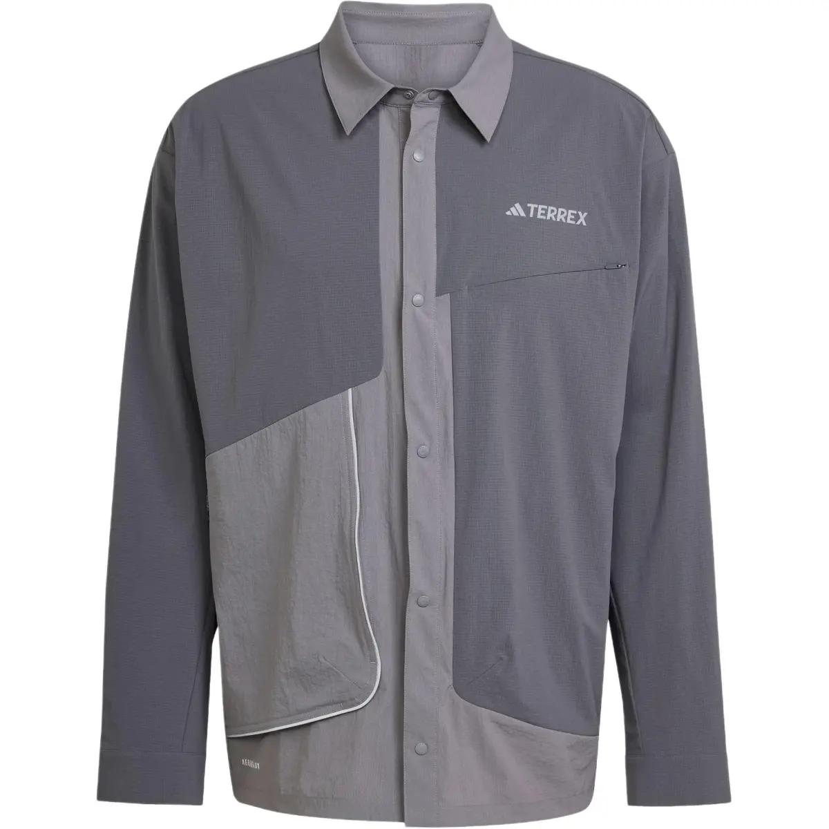 Adidas TerrexXPLORIC AEROREADY SHIRT Men's Dark Gray/Gray