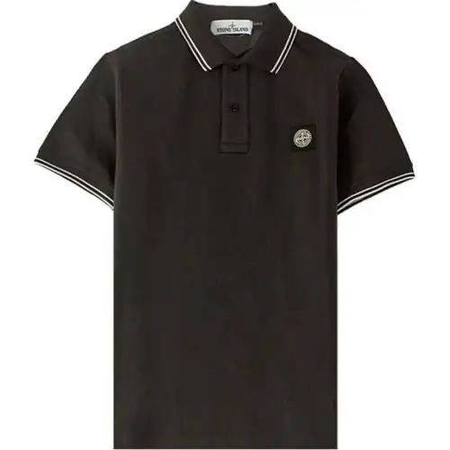 STONE ISLAND Polo Shirt Men's Charcoal