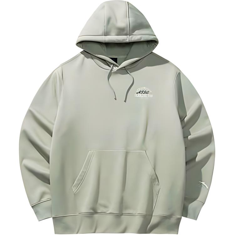 Мужское худи Anta Life Hoodie (зеленое)