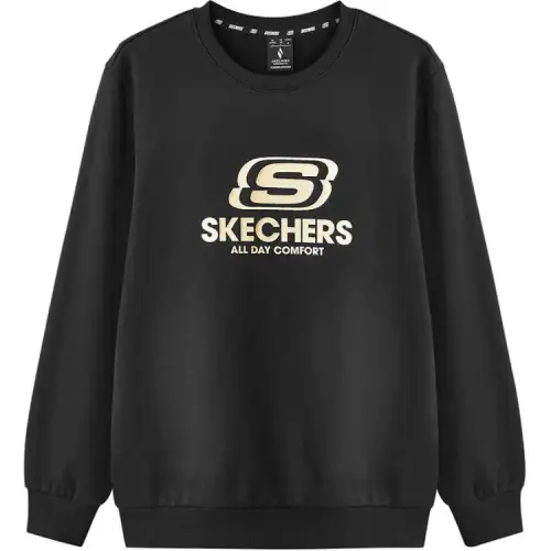 Skechers Sweatshirt Unisex Carbon Black