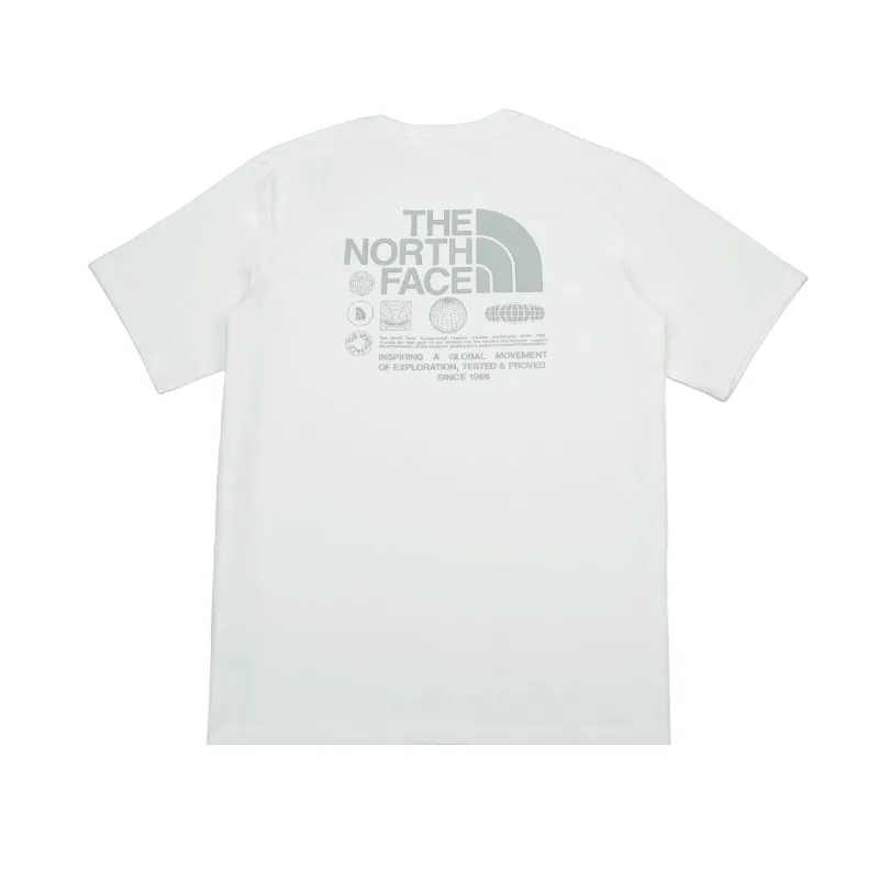 THE NORTH FACE T Shirt Unisex Snow Peak White