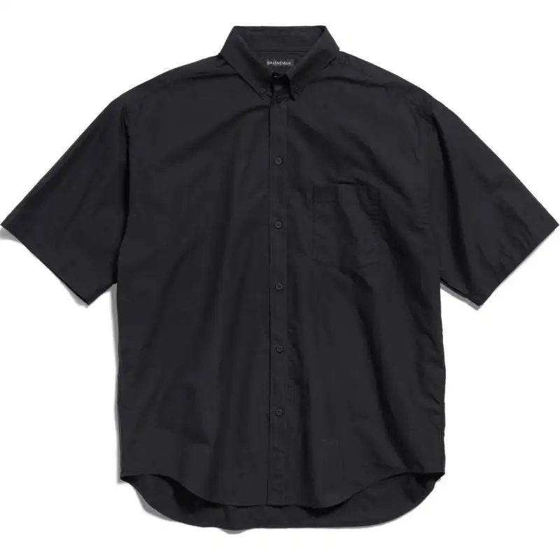 Balenciaga Bb Stencil Large Fit Shirt