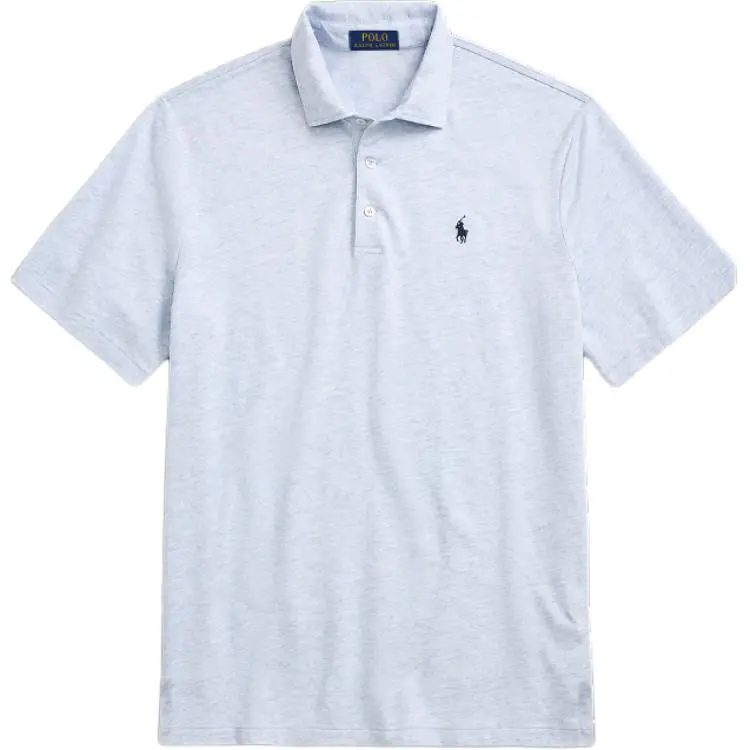 Polo Ralph Lauren SS24 Polo Shirt Classic Version Men's Workplace Blue