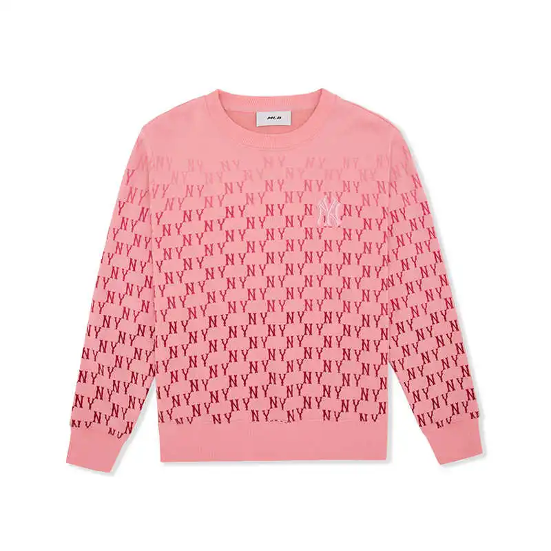MLB Classic Monogram GRADATION SWEATSHIRTS Sweatshirt Unisex Pink