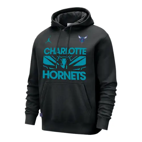 Jordan Charlotte Hornets Club Courtside Men's Nike Nba Pullover Hoodie