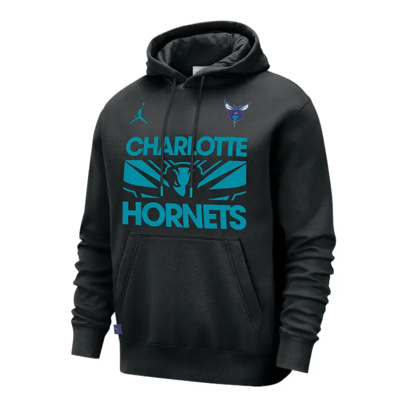 Jordan Charlotte Hornets Club Courtside Men's Nike Nba Pullover Hoodie