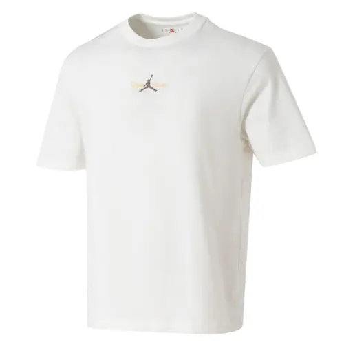 Jordan T Shirts Men's White Crew Neck Moderate