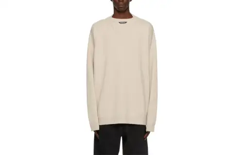 Balenciaga FW21 Sweater Men's Beige Yellow