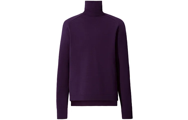 UNIQLO FW20 Sweater Men's Gray Purple