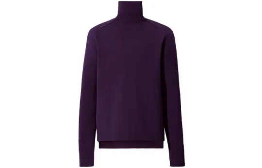 UNIQLO FW20 Sweater Men's Gray Purple