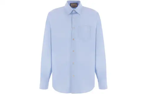 GUCCI Collared Long Sleeve Shirt