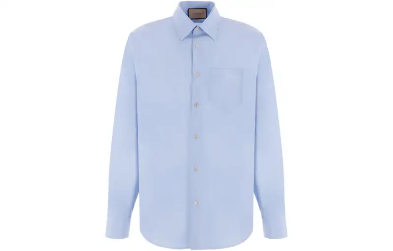 GUCCI Collared Long Sleeve Shirt