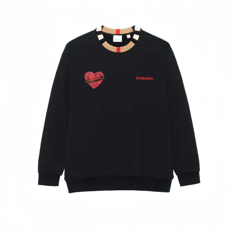 Burberry Sweatshirt Unisex Black