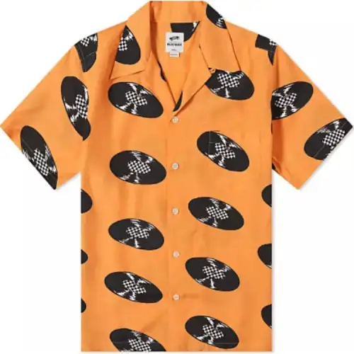 Vans x Wacko Maria Hawaiian Woven Shirt Men's Orange
