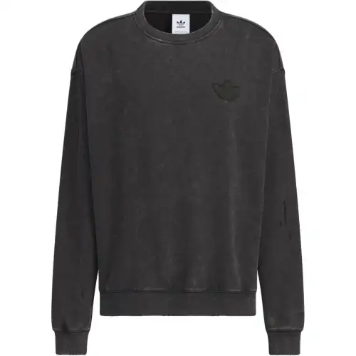 Adidas Originals Trefoil Collection CREW SWEATSHIRT Men's Black
