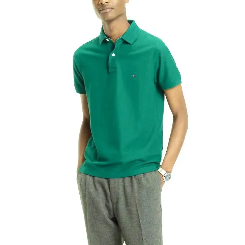 Tommy Hilfiger Polo Shirt Men's Green