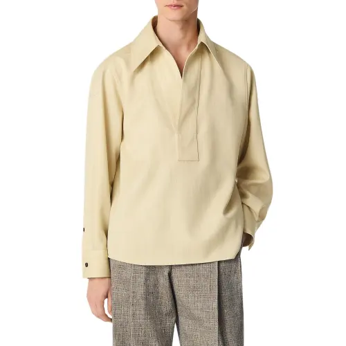 Bottega Veneta SS25 Shirt Men's Yellow