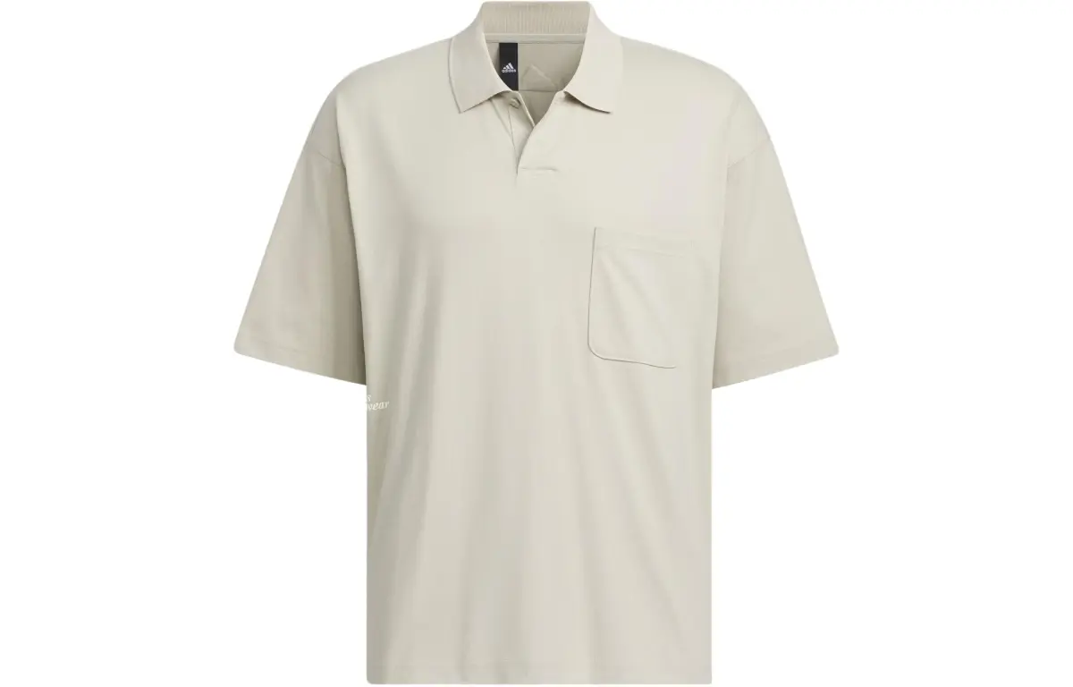 Adidas RELAXED POLO SHIRT Polo Shirt Men's Light Gray
