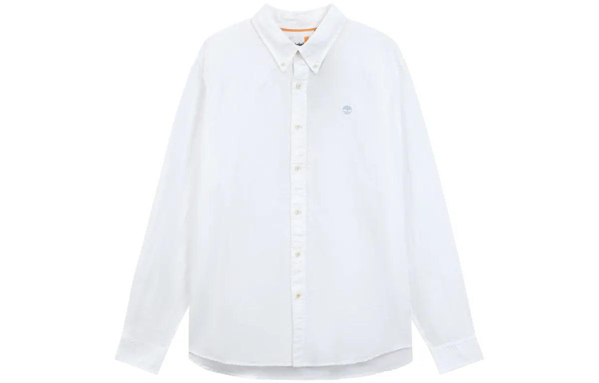 Timberland Shirts Men's White Lapel Moderate Other