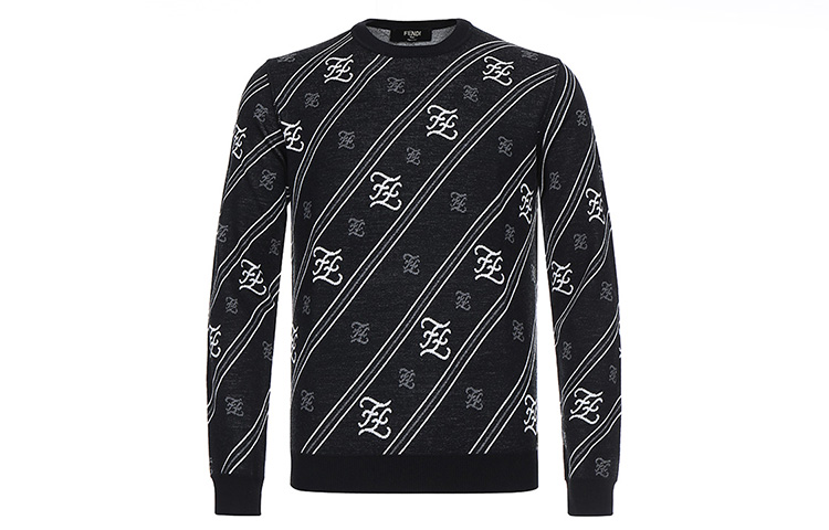 Мужская кофта Fendi (черная)