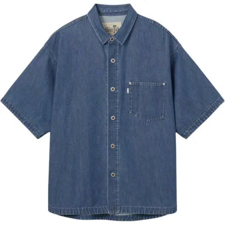 Levi's Shirts Men's Blue Moderate Denim