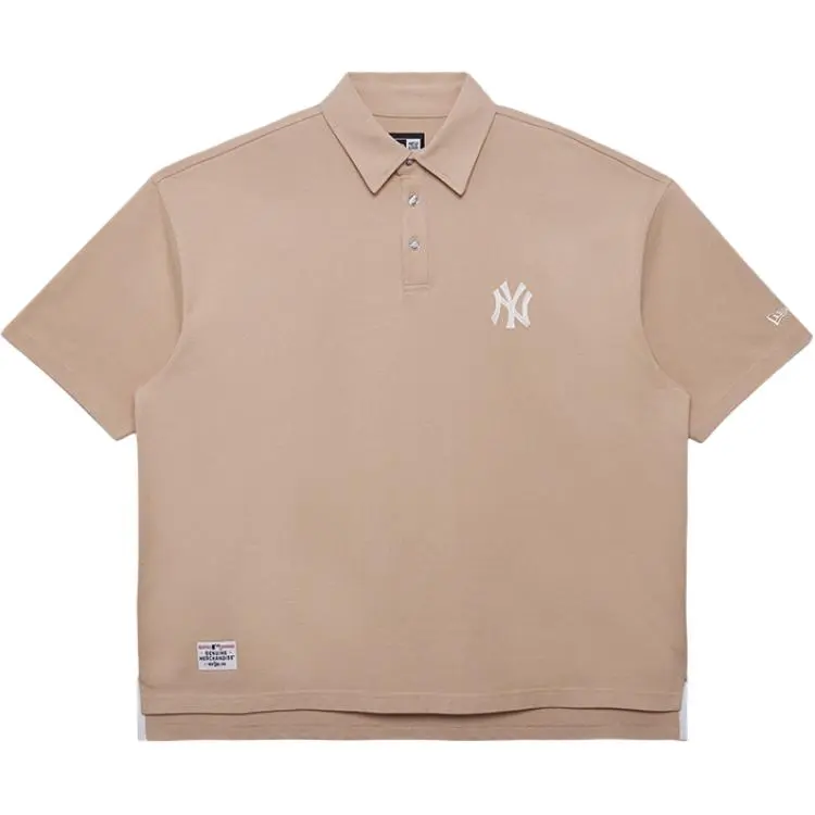 New Era x MLB Polo Shirt Unisex Khaki