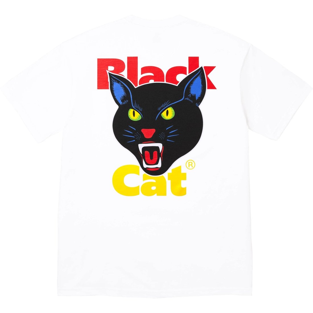 Футболка Supreme SS24 BLACK CAT TEE (белая)