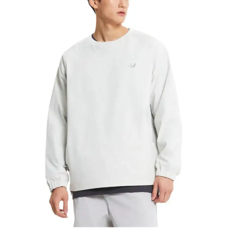 New Balance Sweatshirt Men's Light Gray