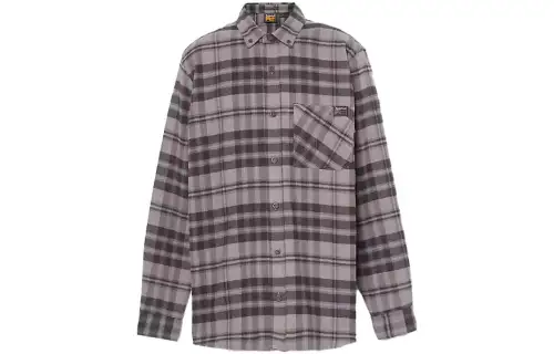 Timberland Shirts Men's Gray Lapel Moderate Other