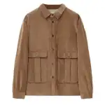 LOEWE Long Sleeved Corduroy Overshirt