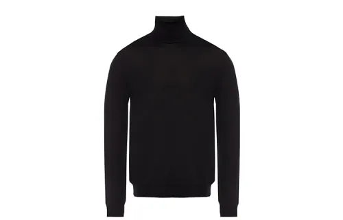 Balenciaga Sweaters Unisex Black Turtleneck Moderate Other