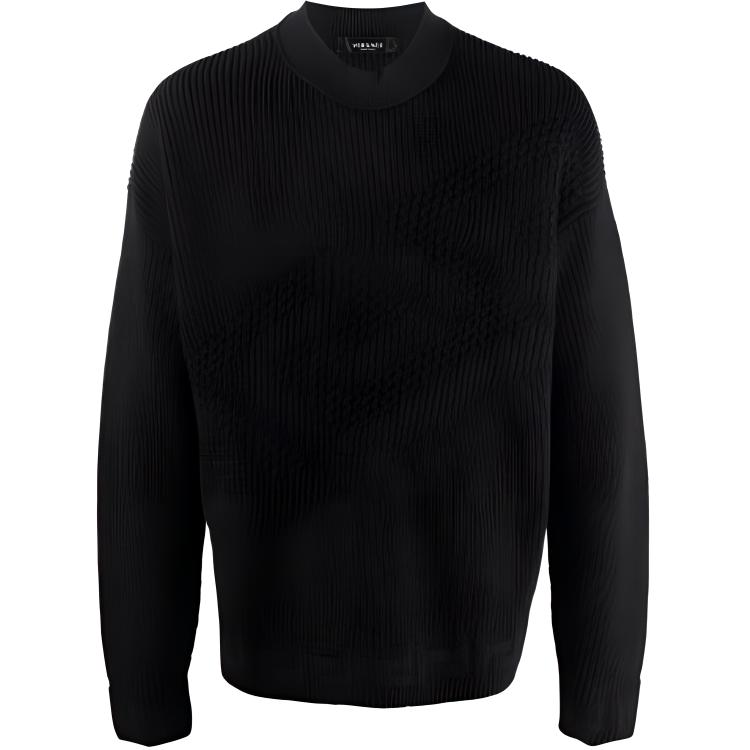 Мужской свитер Versace (черный)